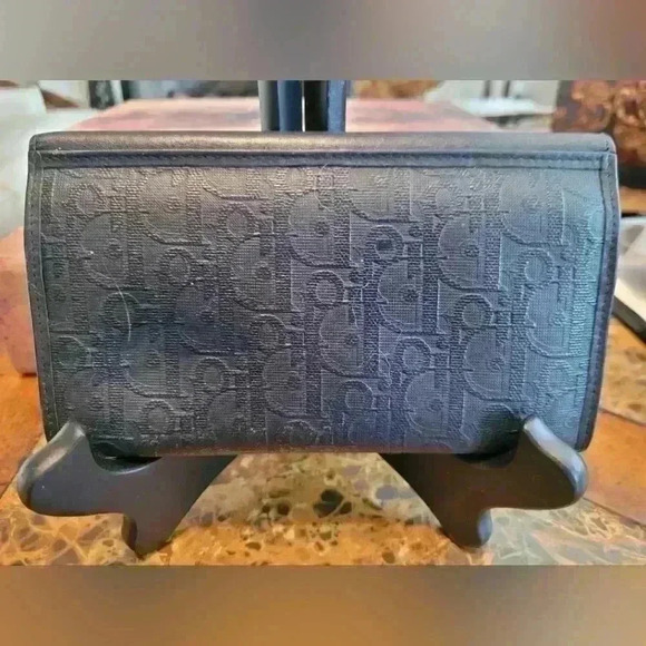 Christian Dior Navy Blue Vintage Wallet - Picture 2 of 10